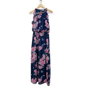 Old Navy Halter Floral Maxi Dress